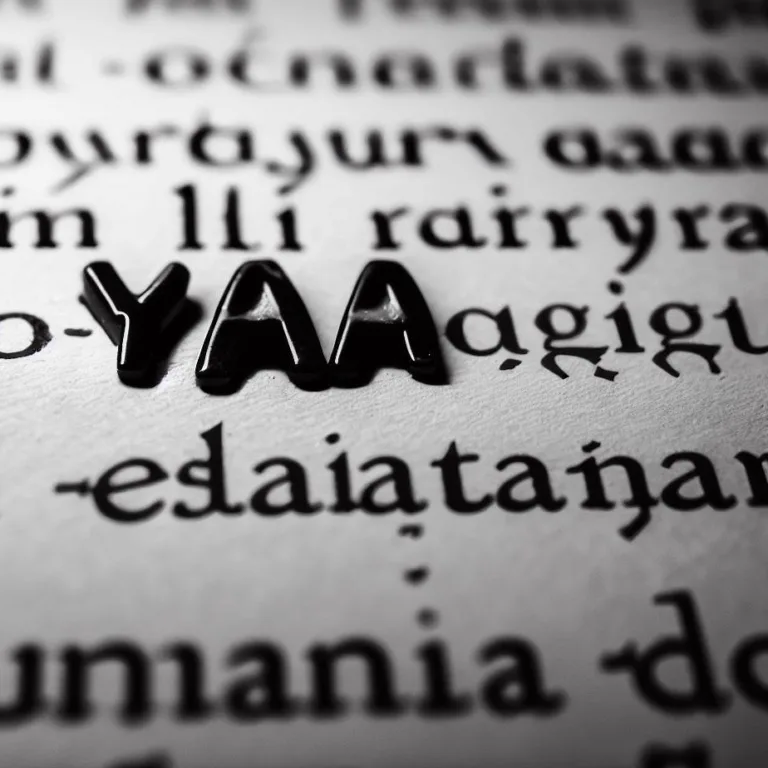 Cuvinte cu Y în limba română