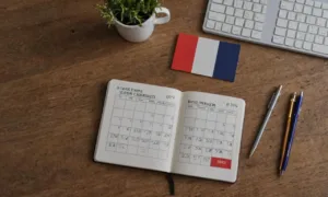 Cum se scrie data în franceză