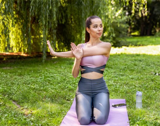 Idei de transformare a grădinii într-un loc de yoga